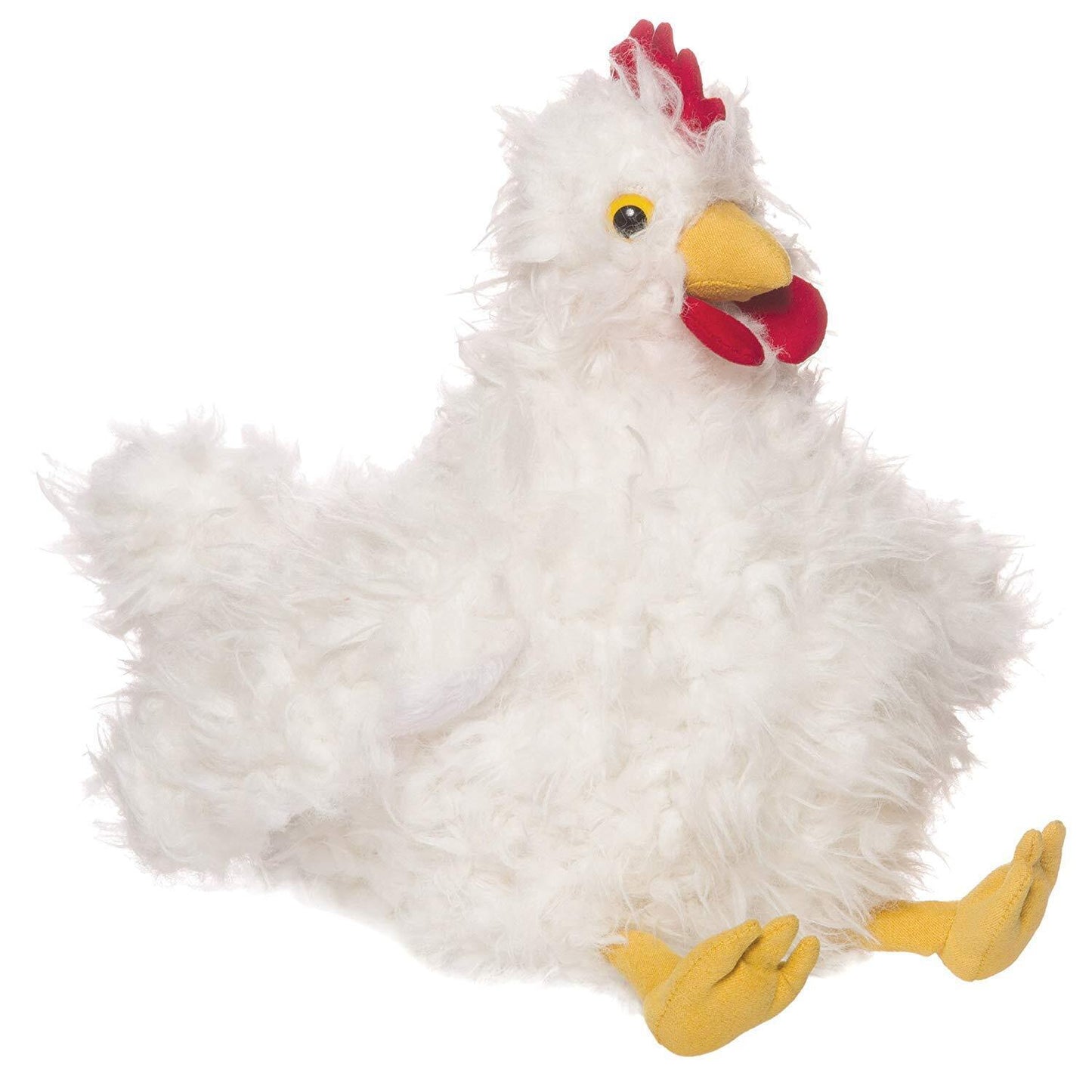 Manhattan Toy Cooper White Chicken Stuffed Animal, 9"