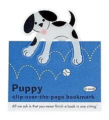 Puppy Clip-over-the-page Bookmark By Re-marks