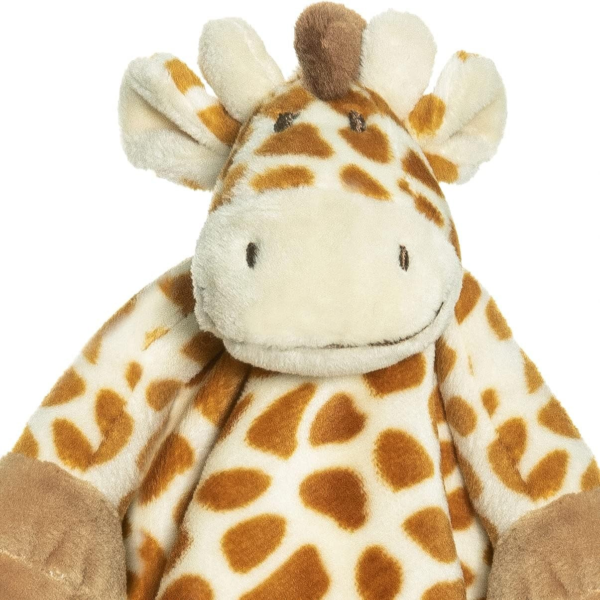 Teddykompaniet Diinglisar Giraffe Plush Fleece Baby Blanket Snuggler, 13"