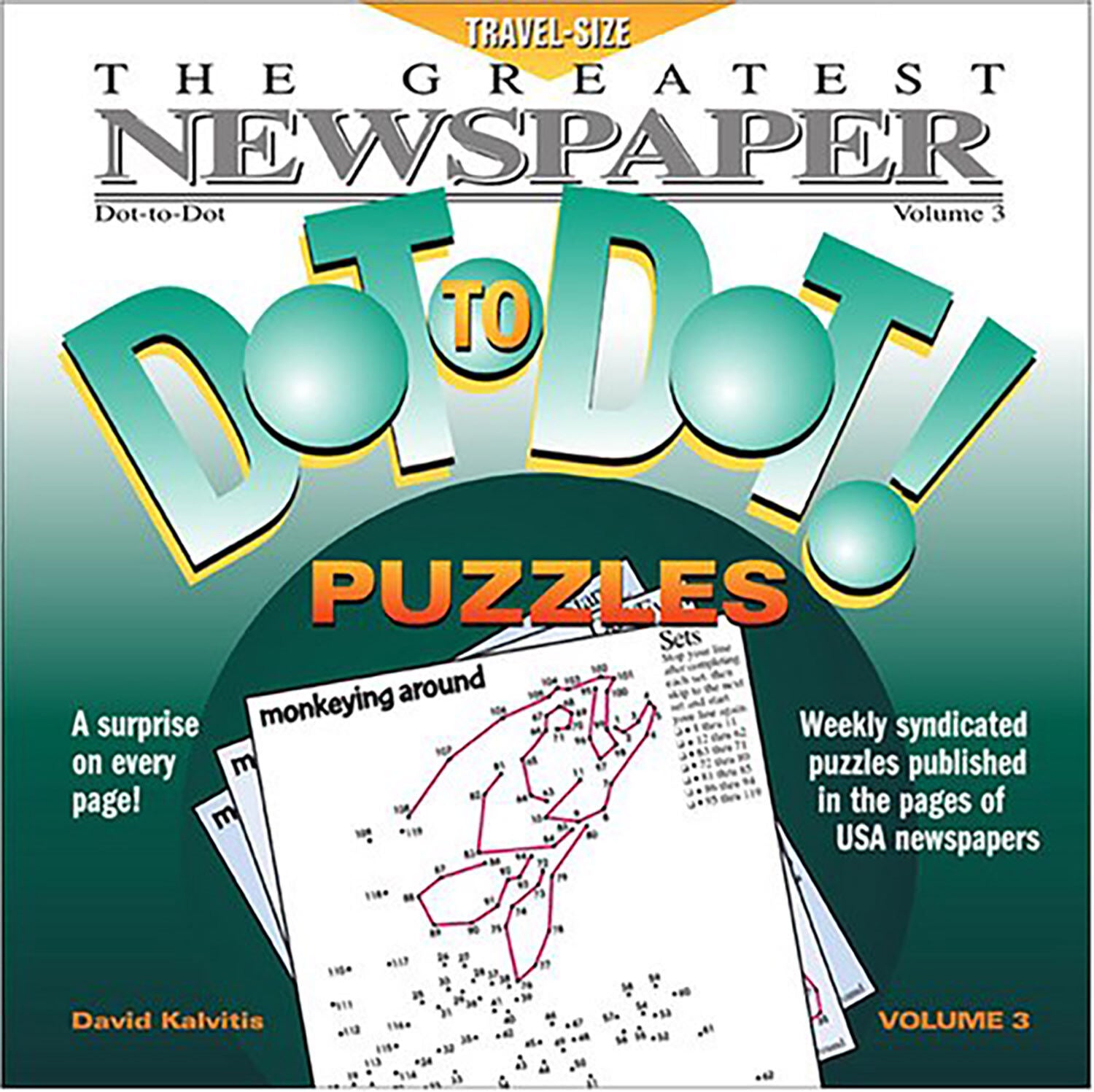 The Greatest Newspaper Dot-to-Dot Puzzles, Vol. 3