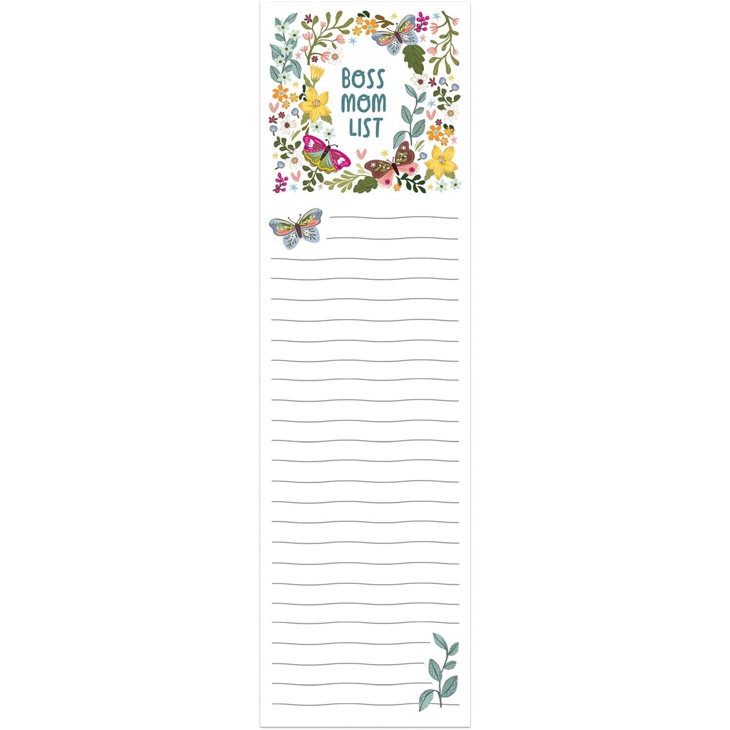 Primitives by Kathy Boss Mom Magnetic List Notepad (60 pages)