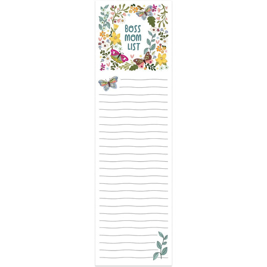 Primitives by Kathy Boss Mom Magnetic List Notepad (60 pages)