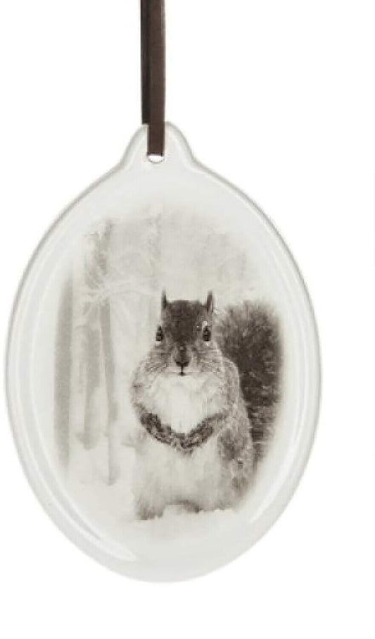 Ganz Squirrel Animal Hanging Christmas/Everyday  Ornament, 5" Dolomite