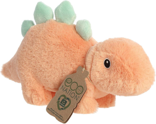 Aurora® Eco Nation™ Steggy Stegosaurus Stuffed Animal Recycled Materials, 8"