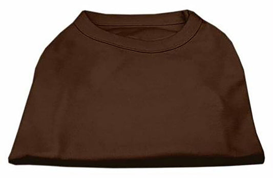 Mirage Pet Products 8-Inch Plain Shirts, X-Small, Brown