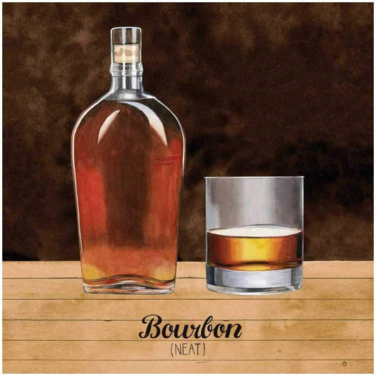 Paperproducts Design 20-Pack Bourbon Paper Cocktail Napkins
