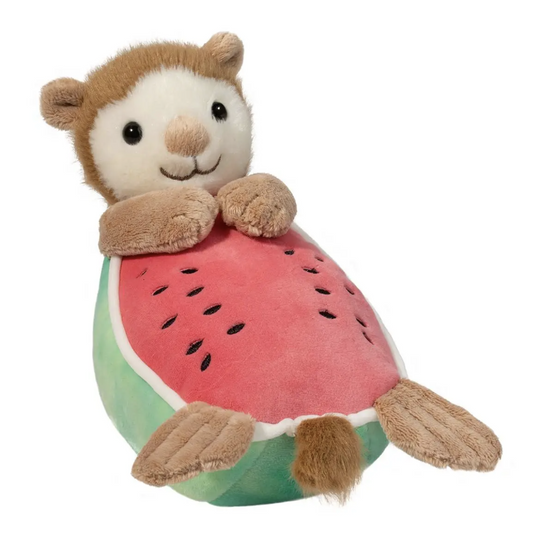 Douglas Plush Stuffed Animal Otter Melon Macaroon, 9"