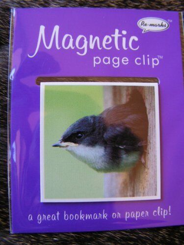 Wildlife Bird Deluxe Single Magnetic Page Clip Bookmark By Re-marks