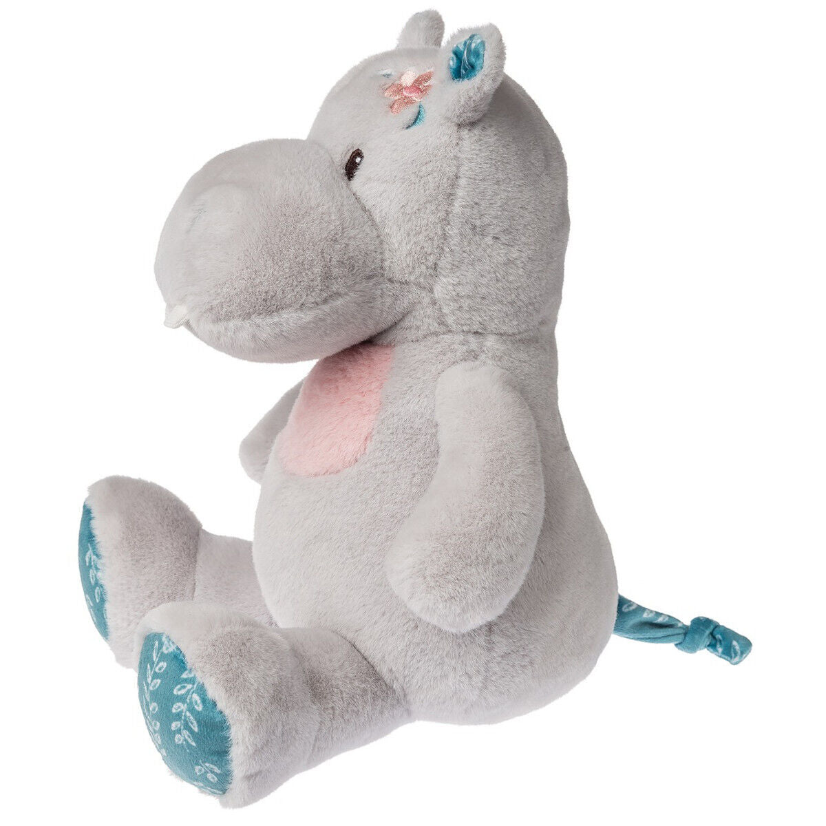 Mary Meyer Stuffed Animal Soft Toy, 10-Inches, Jewel Hippo