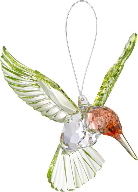 Crystal Expressions Ganz Red Throated Hummingbird Ornament, ACRY-950, 4.5"