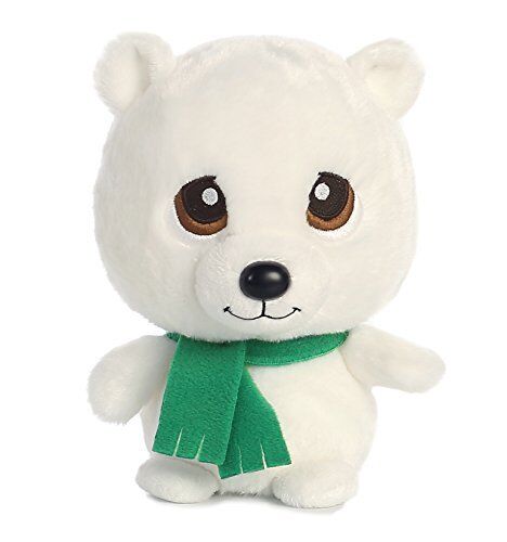 Aurora World Winter Wuv Polar Bear Plush Stuffed Animal, 8"