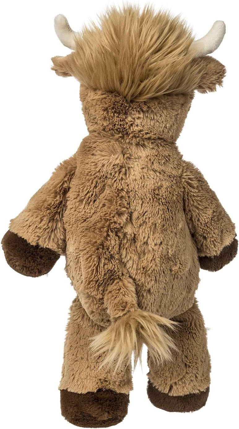 Mary Meyer Marshmallow Zoo Stuffed Animal Soft Toy, 13-Inch, Hagrid Highland Cow