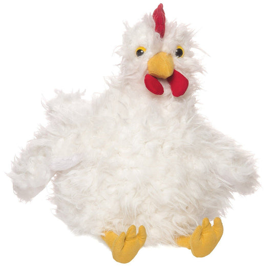 Manhattan Toy Cooper White Chicken Stuffed Animal, 9"