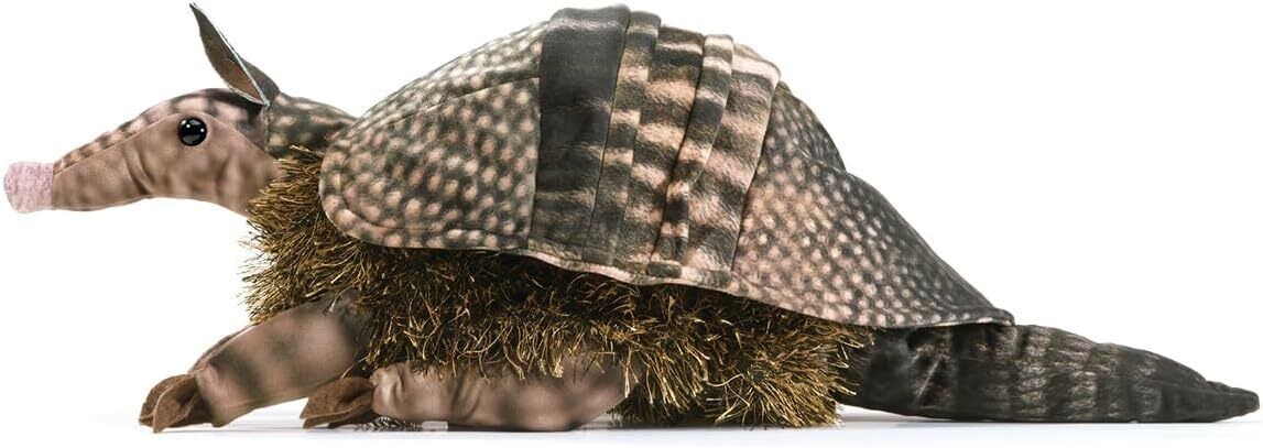 Folkmanis Armadillo Hand Puppet, 17"