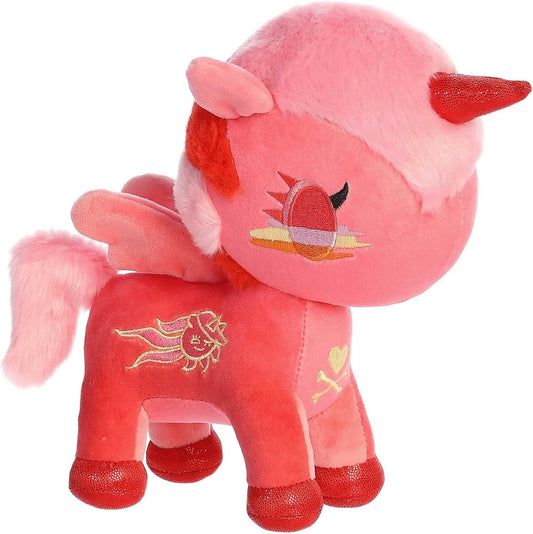 Aurora® ©Tokidoki Toki Mochi Sky Unicorno Alba Stuffed Animal Pink, 7.5 in