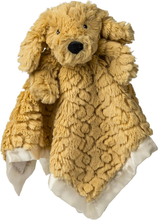 Mary Meyer Putty Nursery Character Blanket, 13 x 13-Inches, Golden Puppy