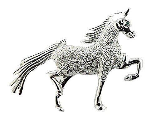 Finishing Touch Saddlebred Crystal Stone Pin
