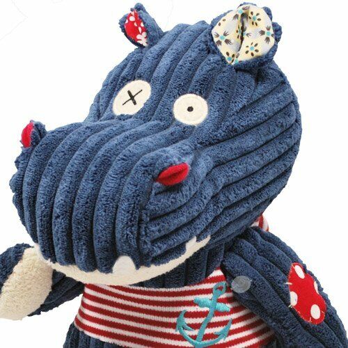 Deglingos Original Hippipos the Hippo Plush Stuffed Animal Toy, 13"