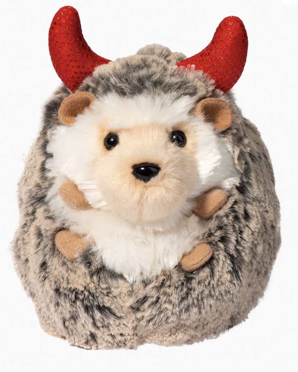 Douglas Spunky Hedgehog with Devil Horns Plush Stuffed Animal Toy, 5"