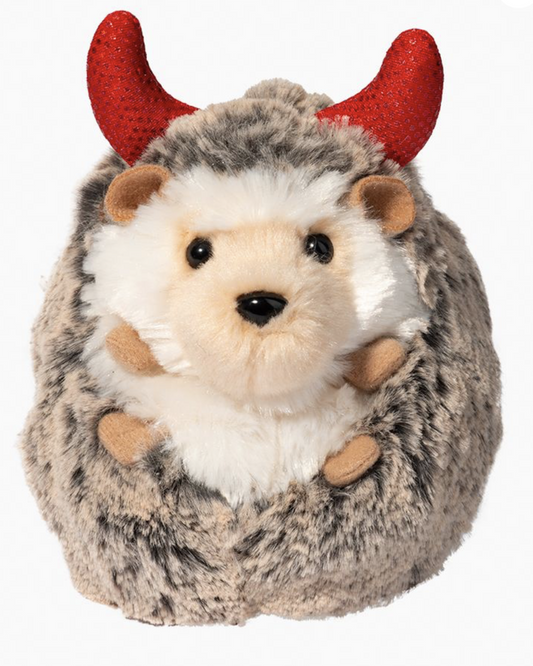 Douglas Spunky Hedgehog with Devil Horns Plush Stuffed Animal Toy, 5"