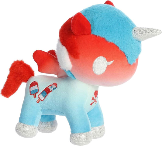 Aurora Tokidoki Frozen Treats Unicorno Summer Cicle Stuffed Animal Multi, 7.5 in