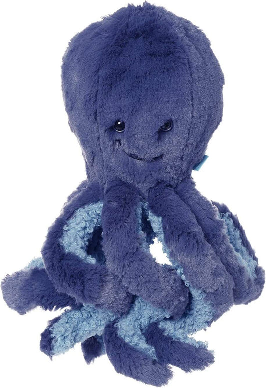 Manhattan Toy Navy Blue Octopus 12" Ocean Sea Life Stuffed Animal Toy