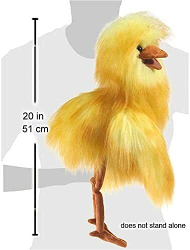 Folkmanis Funny Bird Hand Puppet, 20"
