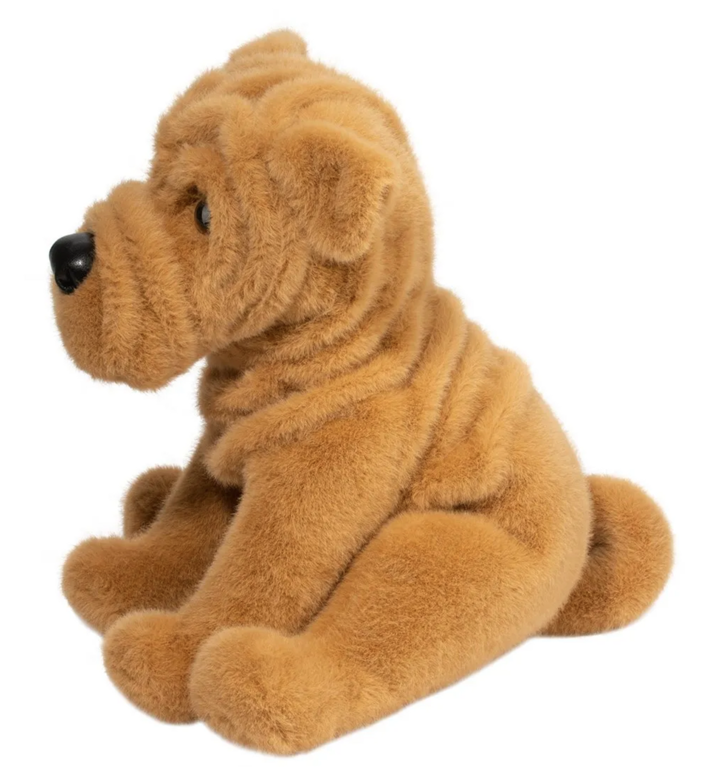 Douglas Toys Tater DLux Shar Pei Plush Stuffed Anima, 11" tall