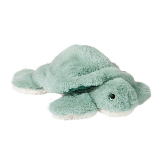 Douglas Plush Stuffed Animal Jade Sea Turtle Pale Green, 11" long