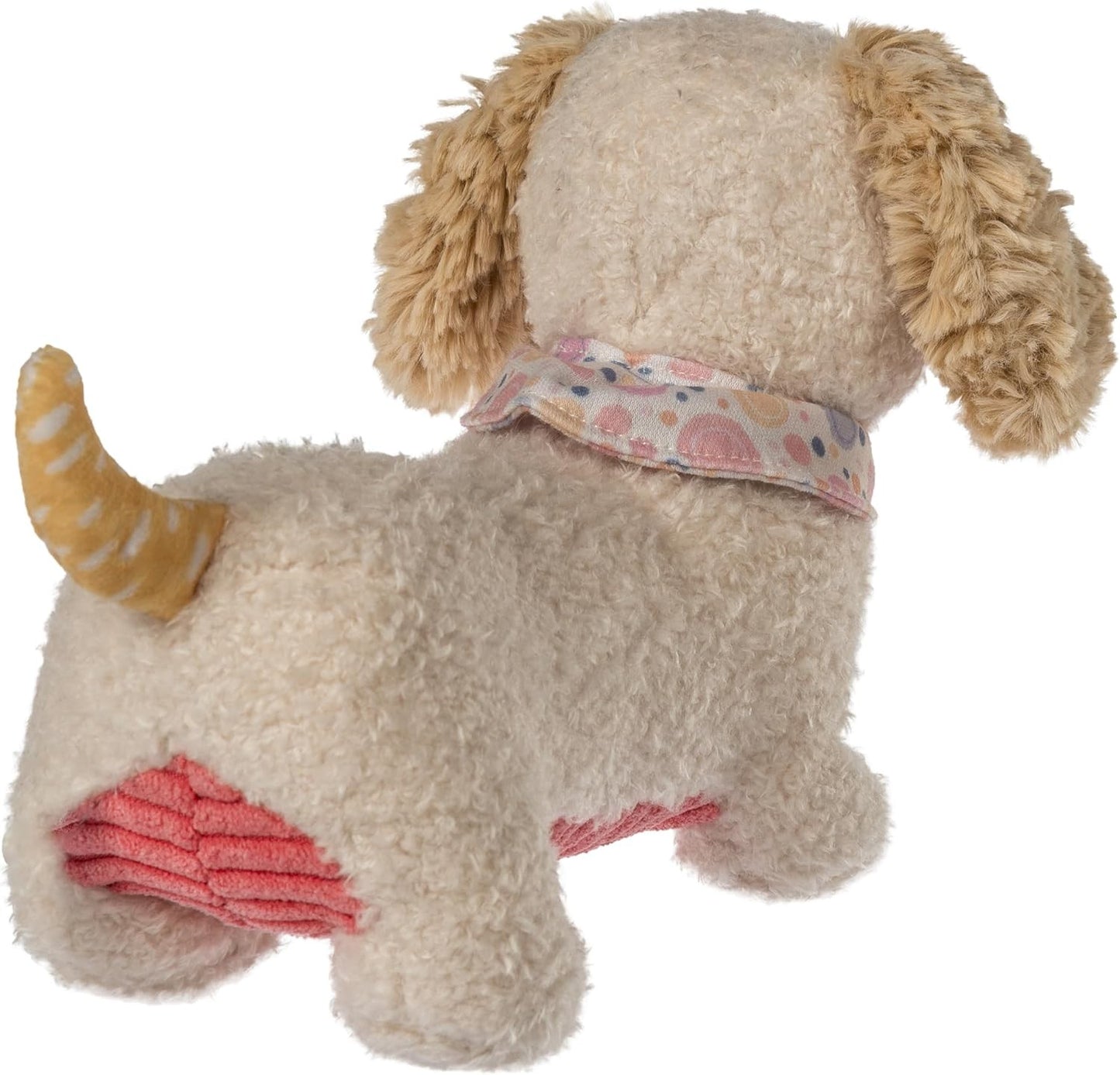 Mary Meyer Stuffed Animal Huggable Plush Soft Toy, 10-In, Tan Dancing Dachshund