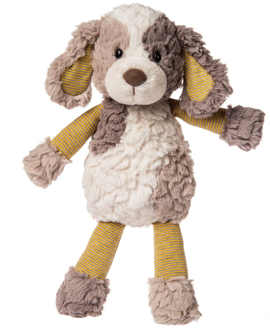 Mary Meyer Putty Stuffed Animal Soft Toy, 14-Inches, Pinstripes Puppy