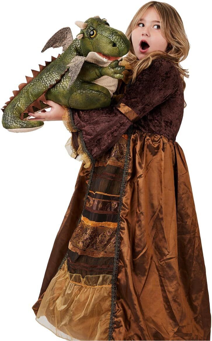 Folkmanis Friendly Dragon Hand Puppet