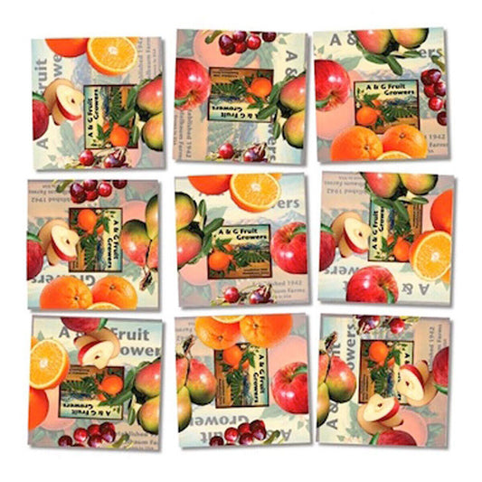 b. dazzle Scramble Squares Fruit Puzzle (9 Piece)