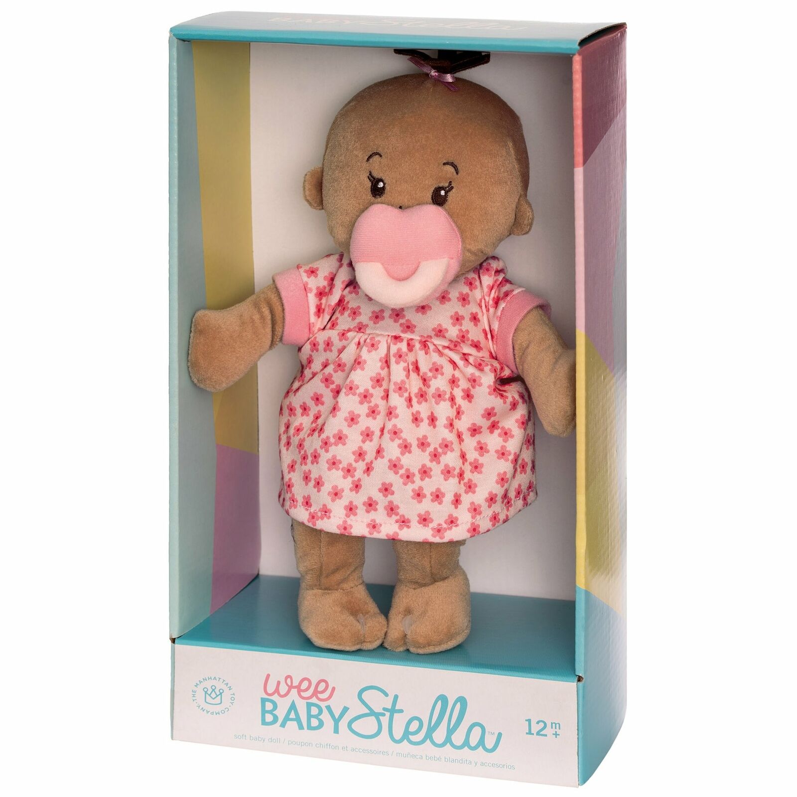 Manhattan Toy Wee Baby Stella Ethnic Doll Beige, 12"