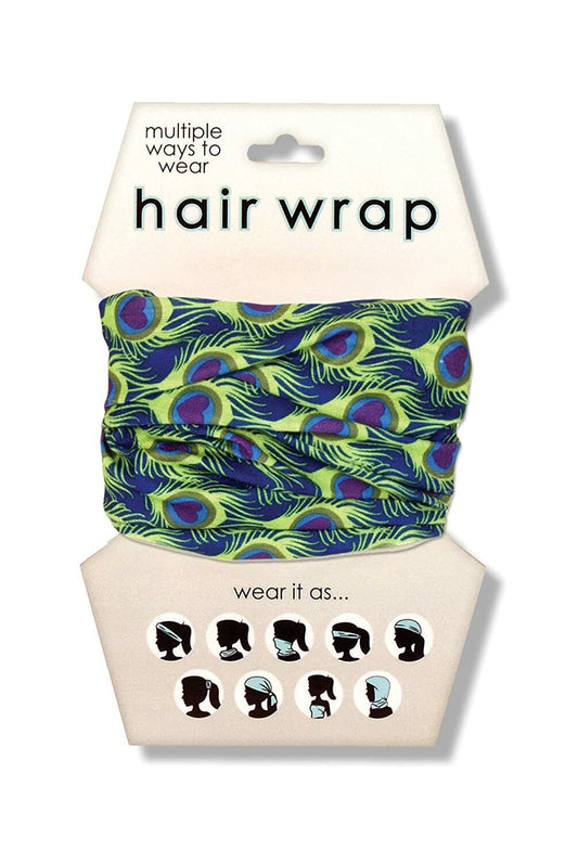 Spoontiques Peacock Hair and Face Wrap