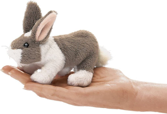 Folkmanis Mini Bunny Rabbit Finger Puppet