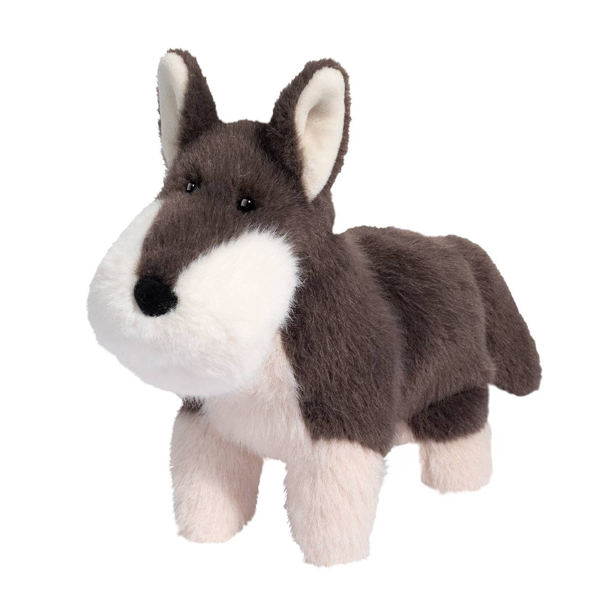 Douglas Toys Wayne Wolf Muzzle Plush Stuffed Animal Toy, 9.5" long