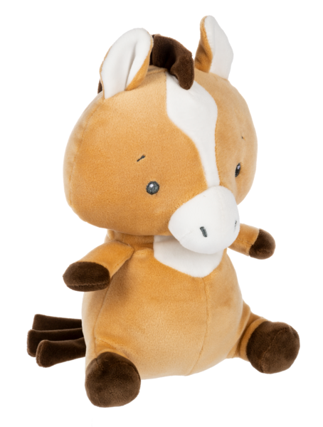 Baby Ganz Cuddle-Me Horse with Rattle Plush Stuffed Animal Toy, 9"