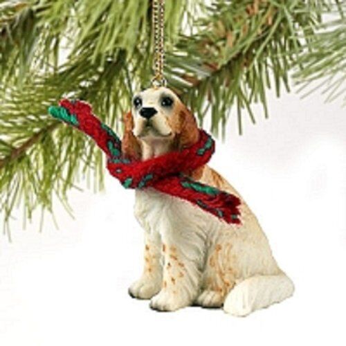English Setter Belton Orange Original Ornament