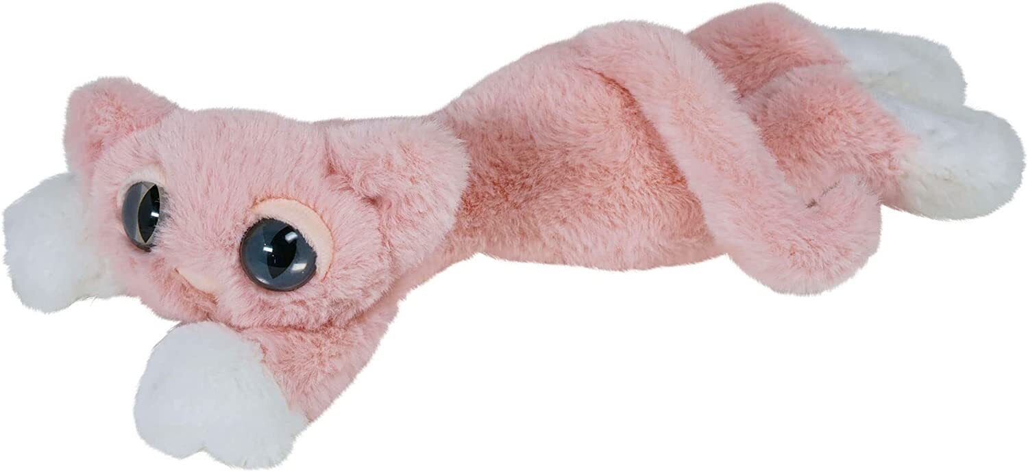 Manhattan Toy Lanky Cats Mochi Pink Cat Stuffed Animal