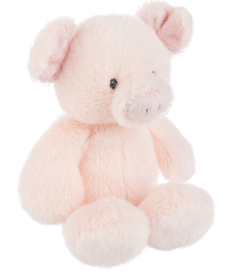 Ganz Pink Sweetlings Pink Pig Plush Stuffed Animal Toy, 9"