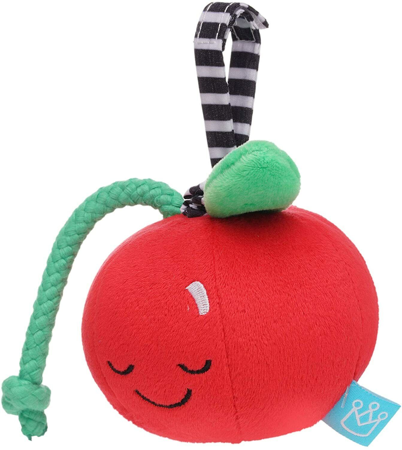 Manhattan Toy Mini-Apple Farm Apple Baby Take Along Activity Clip On, 4"