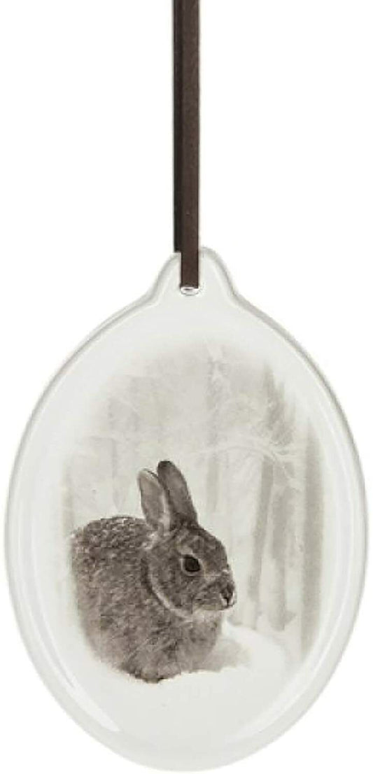 Ganz Rabbit Animal Hanging Christmas/Everyday Ornament, 5" Dolomite