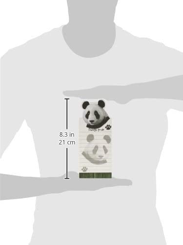 "Panda Magnetic List Pads" Uniquely Shaped Sticky Notepad