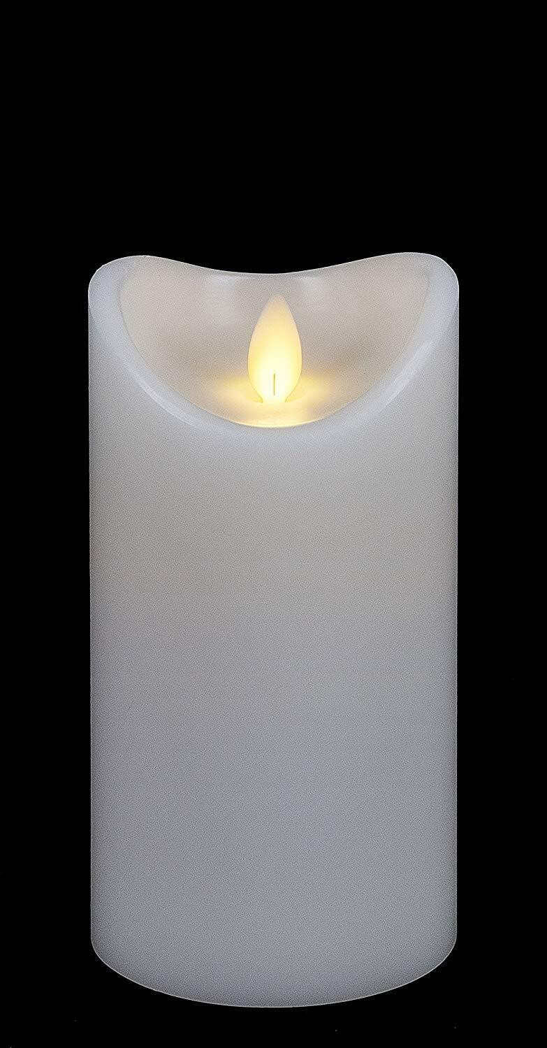 Ganz - Remote Ready Bright White 3 x 6 Wax LED Pillar Candle