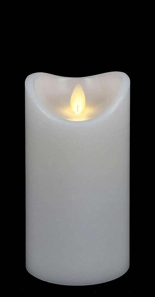 Ganz - Remote Ready Bright White 3 x 6 Wax LED Pillar Candle