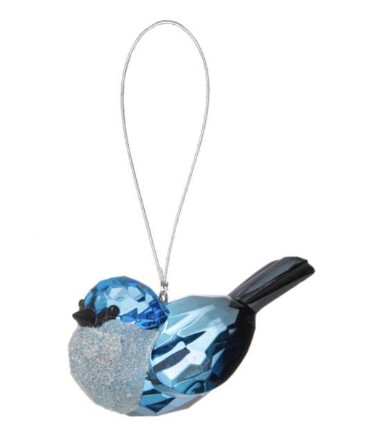 Ganz Crystal Expressions Tree Swallow Bird Ornament, 1 1/2" x 3 1/4"  x 1 1/2"