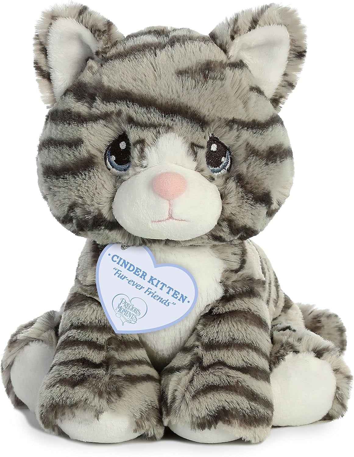 Aurora® Adorable Precious Moments™ Cinder Kitten Stuffed Animal Toy, 8.5 in