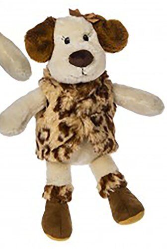 Mary Meyer Wild Side Kicks Plush Stuffed Animal Toy Puppy 10"
