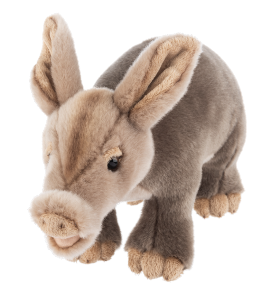 Ganz Heritage Collection Tan Aardvark Plush Stuffed Animal Toy, 12"